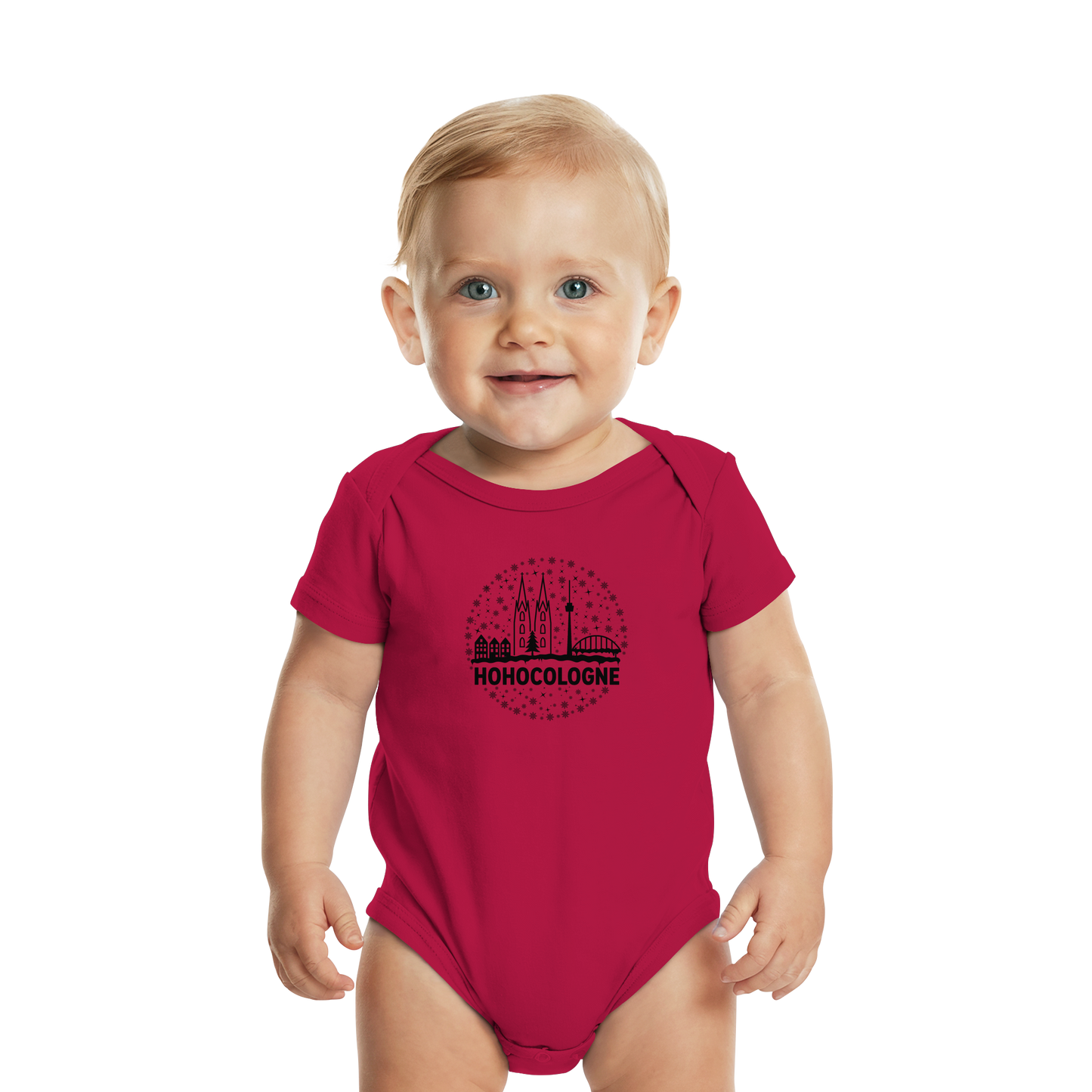 HOHOCologne Druck - Organic Baby Bodysuit