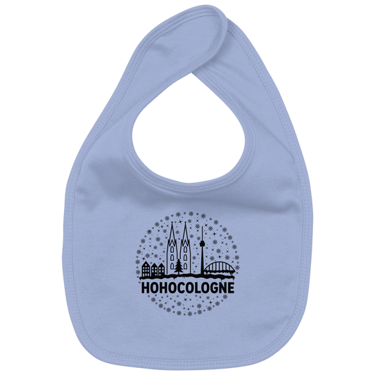 HOHOCologne Druck - Organic Baby-Lätzchen