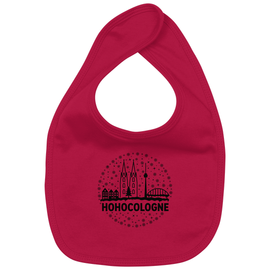 HOHOCologne Druck - Organic Baby-Lätzchen