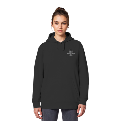 Köln Skyline Stick - Organic Basic Hoodie