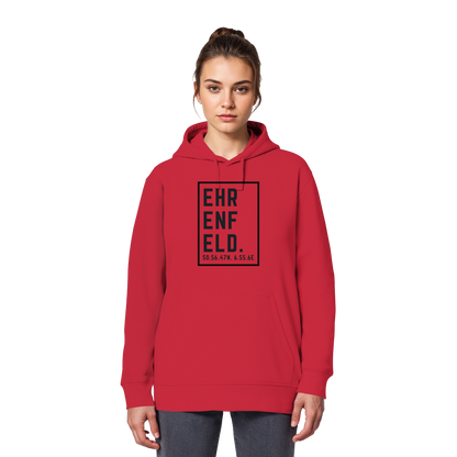 Ehrenfeld Koordinaten (großer Druck auf der Brust) - Organic Basic Hoodie