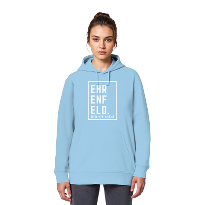 Ehrenfeld Koordinaten (großer Druck auf der Brust) - Organic Basic Hoodie