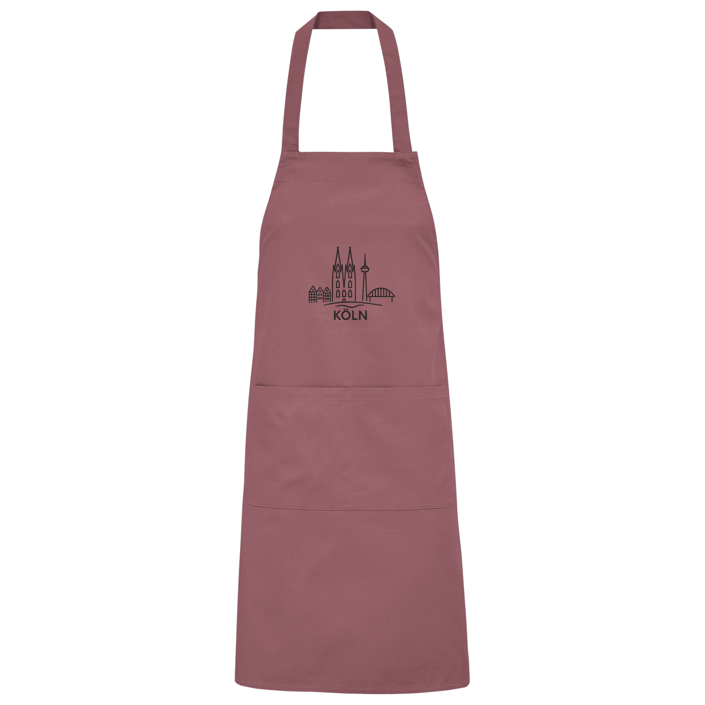 Köln Skyline (Druck) - Accessoires - Organic Grillschürze