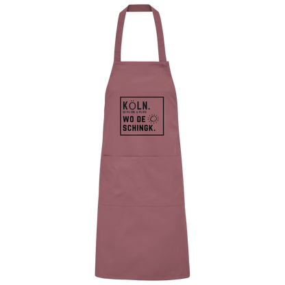 Wo de Sonn schingk - Köln Druck - Accessoires - Organic Grillschürze