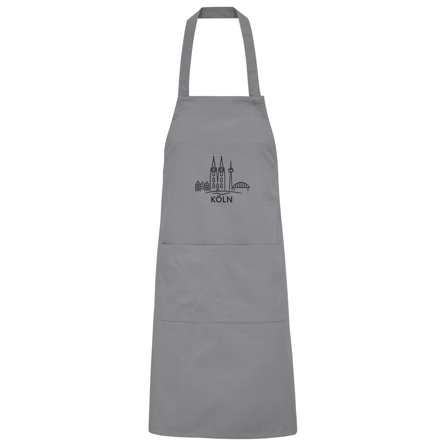 Köln Skyline (Druck) - Accessoires - Organic Grillschürze