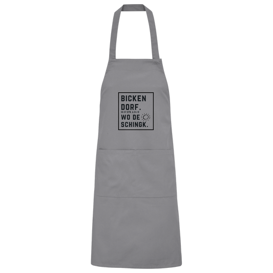 Wo de Sonn schingk - Bickendorf Druck - Accessoires - Organic Grillschürze
