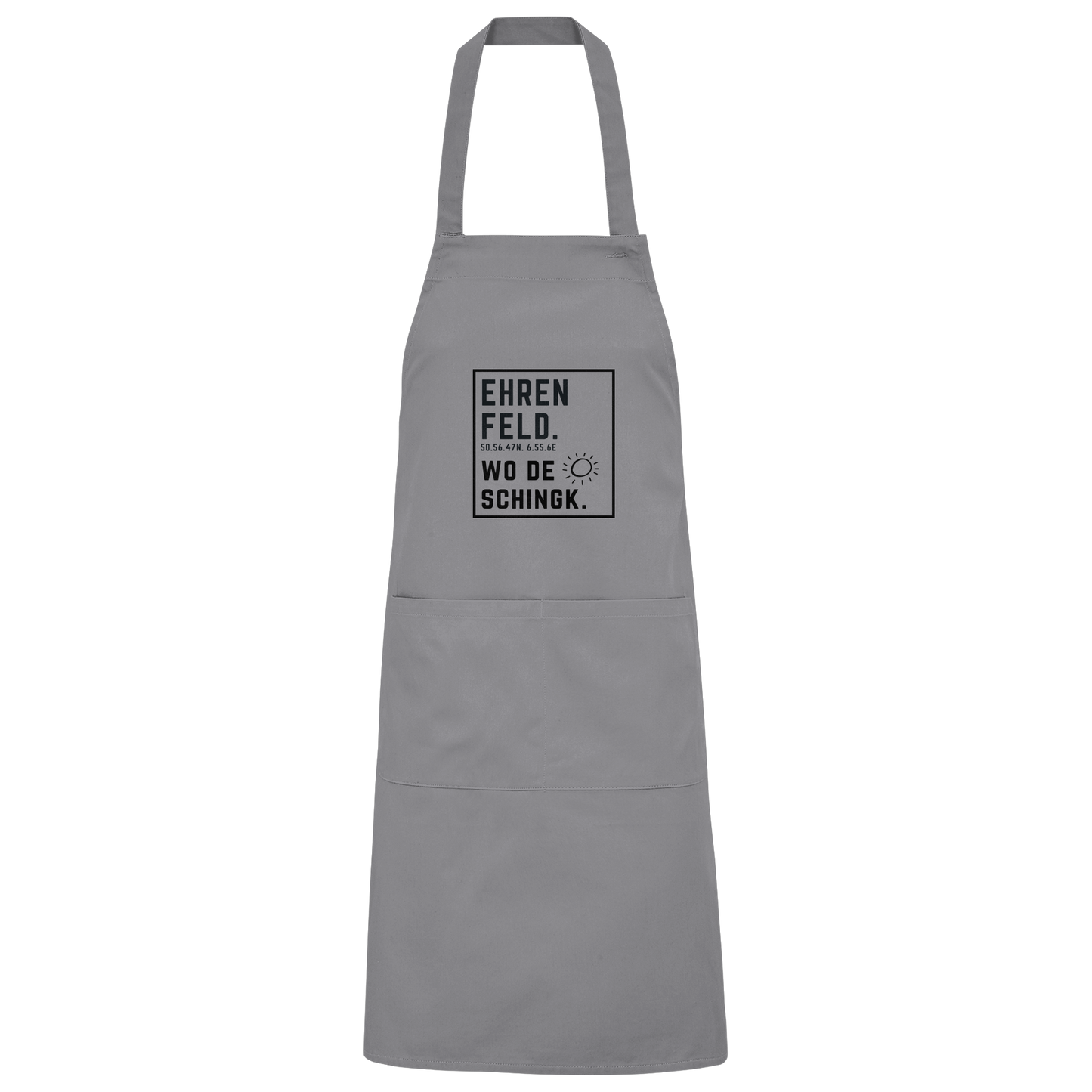 Wo de Sonn schingk - Ehrenfeld Druck - Accessoires - Organic Grillschürze