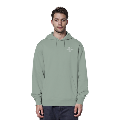 Köln Skyline Stick - Organic Hoodie