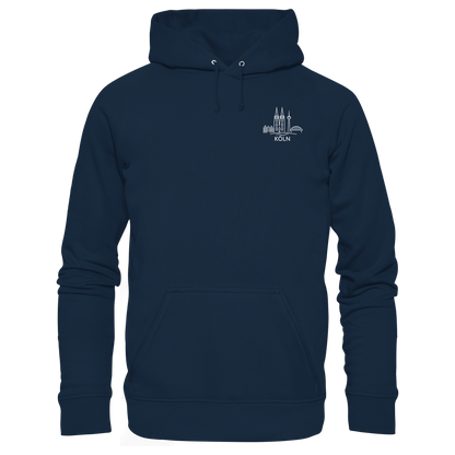 Köln Skyline Stick - Organic Hoodie