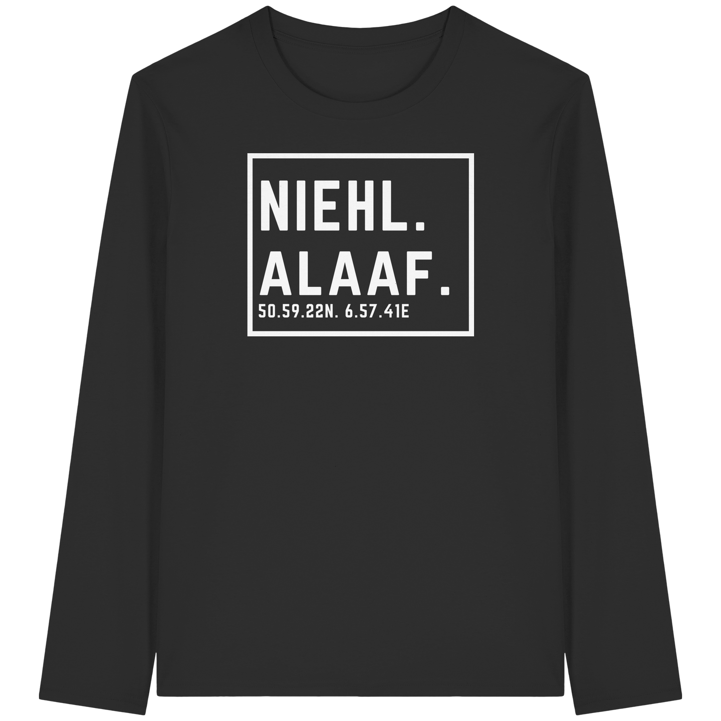 Niehl Alaaf Druck - Organic Longsleeve T-Shirt