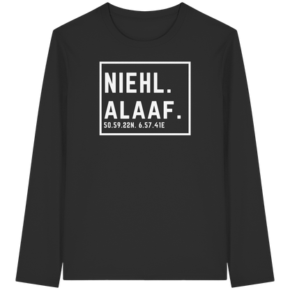 Niehl Alaaf Druck - Organic Longsleeve T-Shirt