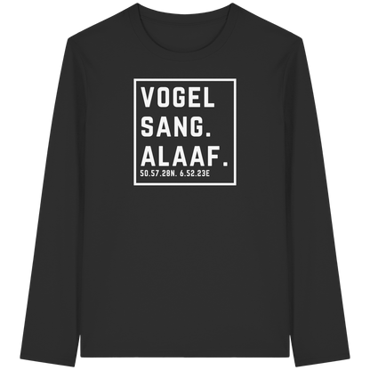 Vogelsang Alaaf Druck - Organic Longsleeve T-Shirt