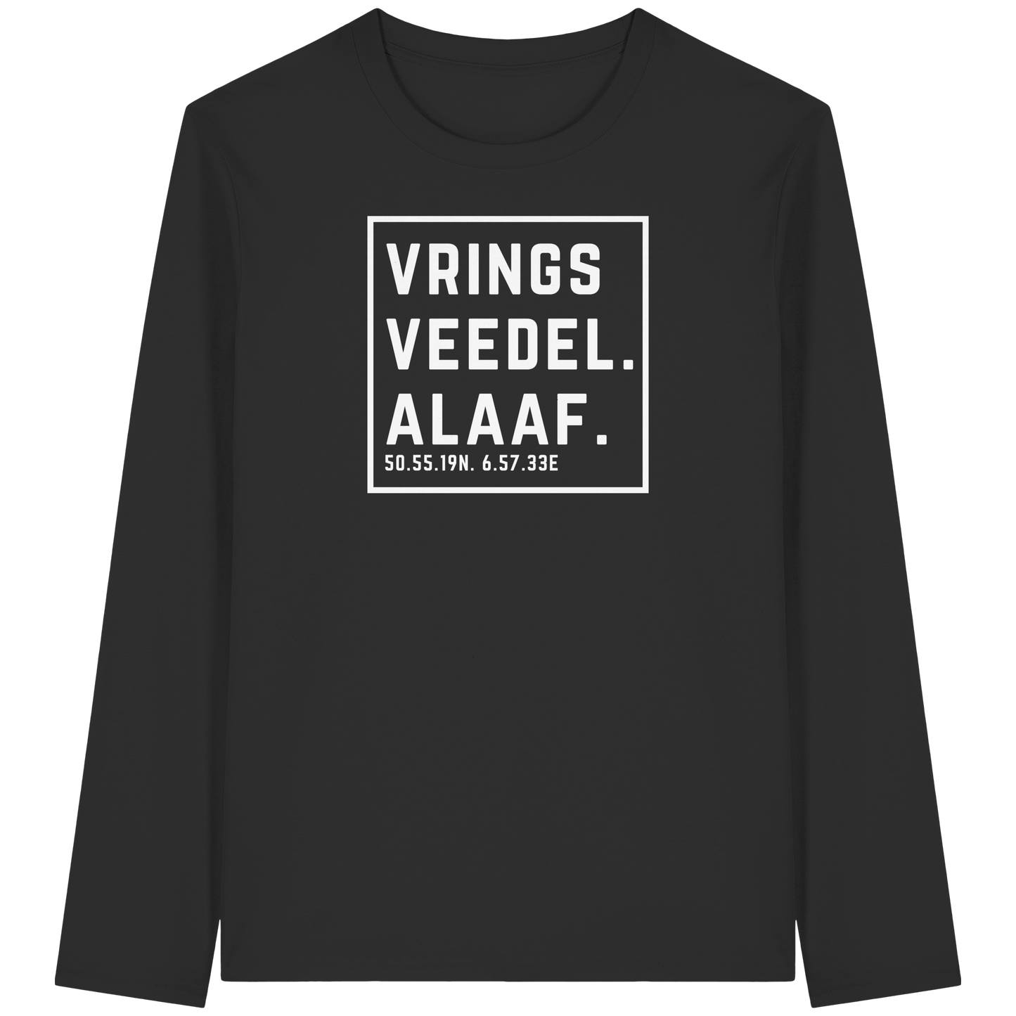 Vringsveedel Alaaf Druck - Organic Longsleeve T-Shirt