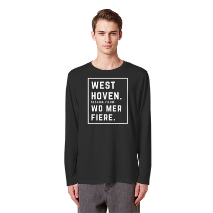 Westhoven Fiere Druck - Organic Longsleeve T-Shirt