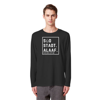 Südstadt Alaaf Druck - Organic Longsleeve T-Shirt