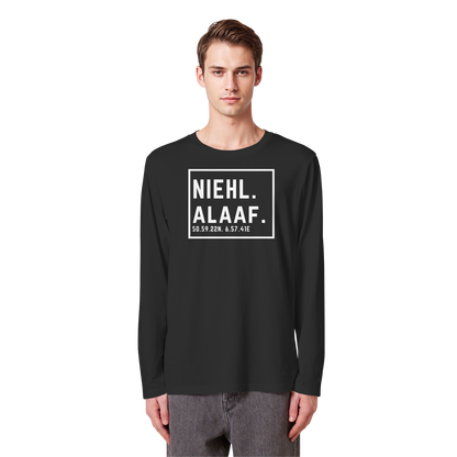 Niehl Alaaf Druck - Organic Longsleeve T-Shirt