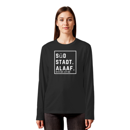 Südstadt Alaaf Druck - Organic Longsleeve T-Shirt