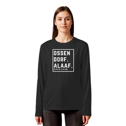 Ossendorf Alaaf Druck - Organic Longsleeve T-Shirt
