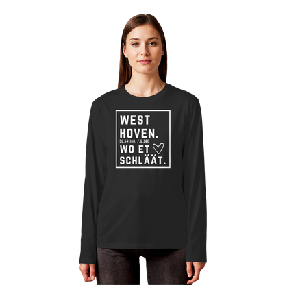 Westhoven Hätz Druck  - Organic Longsleeve T-Shirt