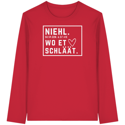 Niehl Hätz Druck - Organic Longsleeve T-Shirt