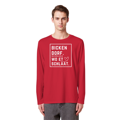 Bickendorf Hätz Druck - Organic Longsleeve T-Shirt