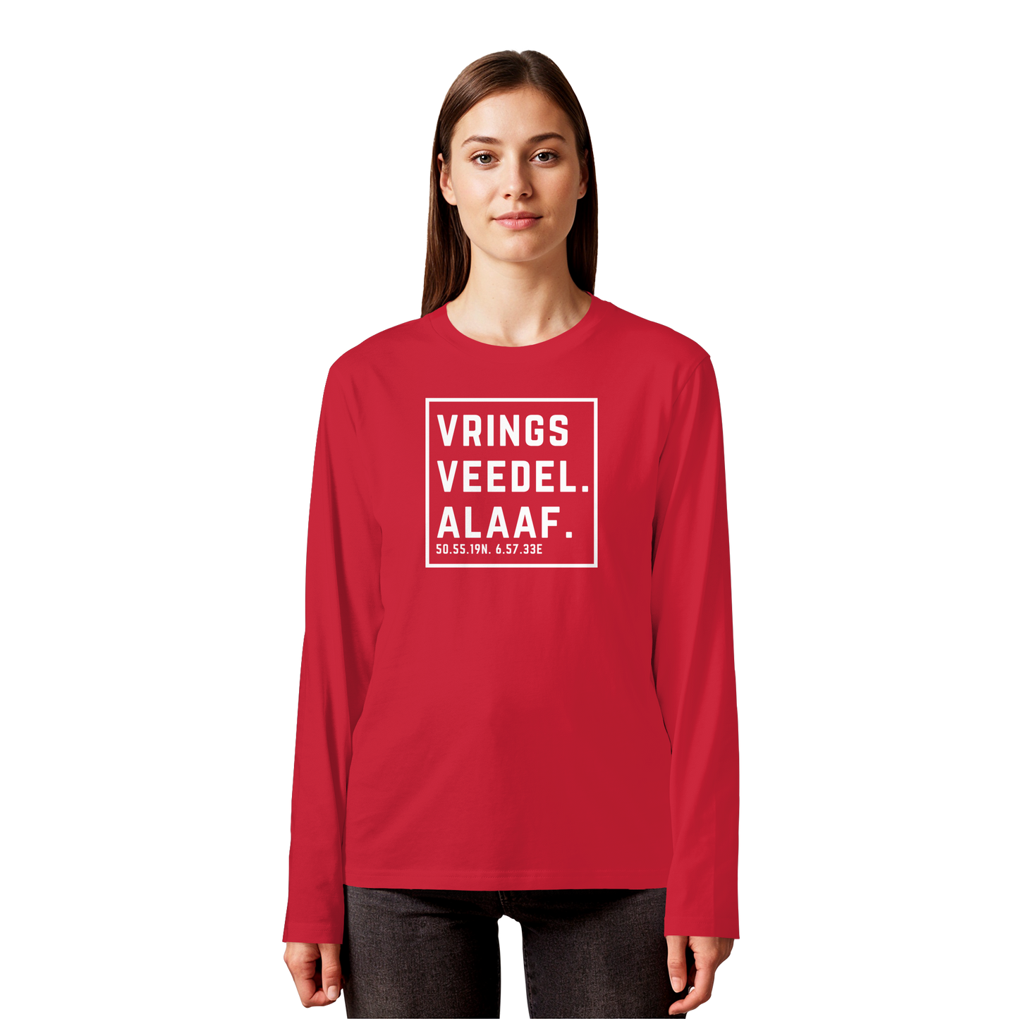 Vringsveedel Alaaf Druck - Organic Longsleeve T-Shirt