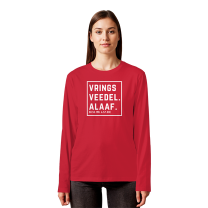 Vringsveedel Alaaf Druck - Organic Longsleeve T-Shirt
