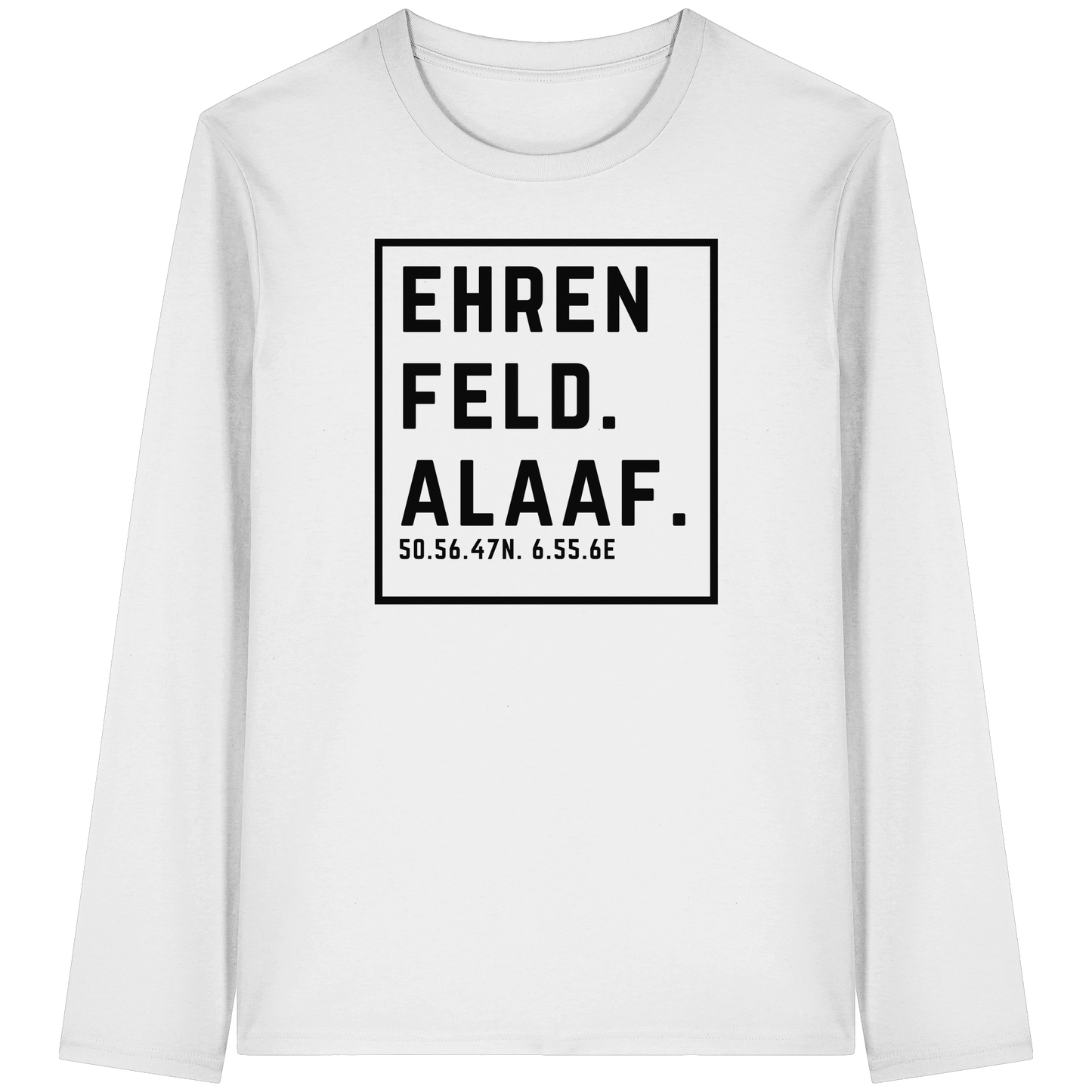 Ehrenfeld Alaaf Druck - Organic Longsleeve T-Shirt