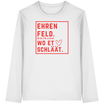 Ehrenfeld Hätz Druck - Organic Longsleeve T-Shirt