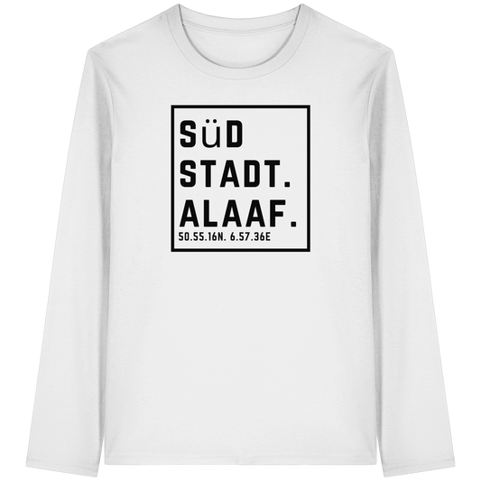 Südstadt Alaaf Druck - Organic Longsleeve T-Shirt