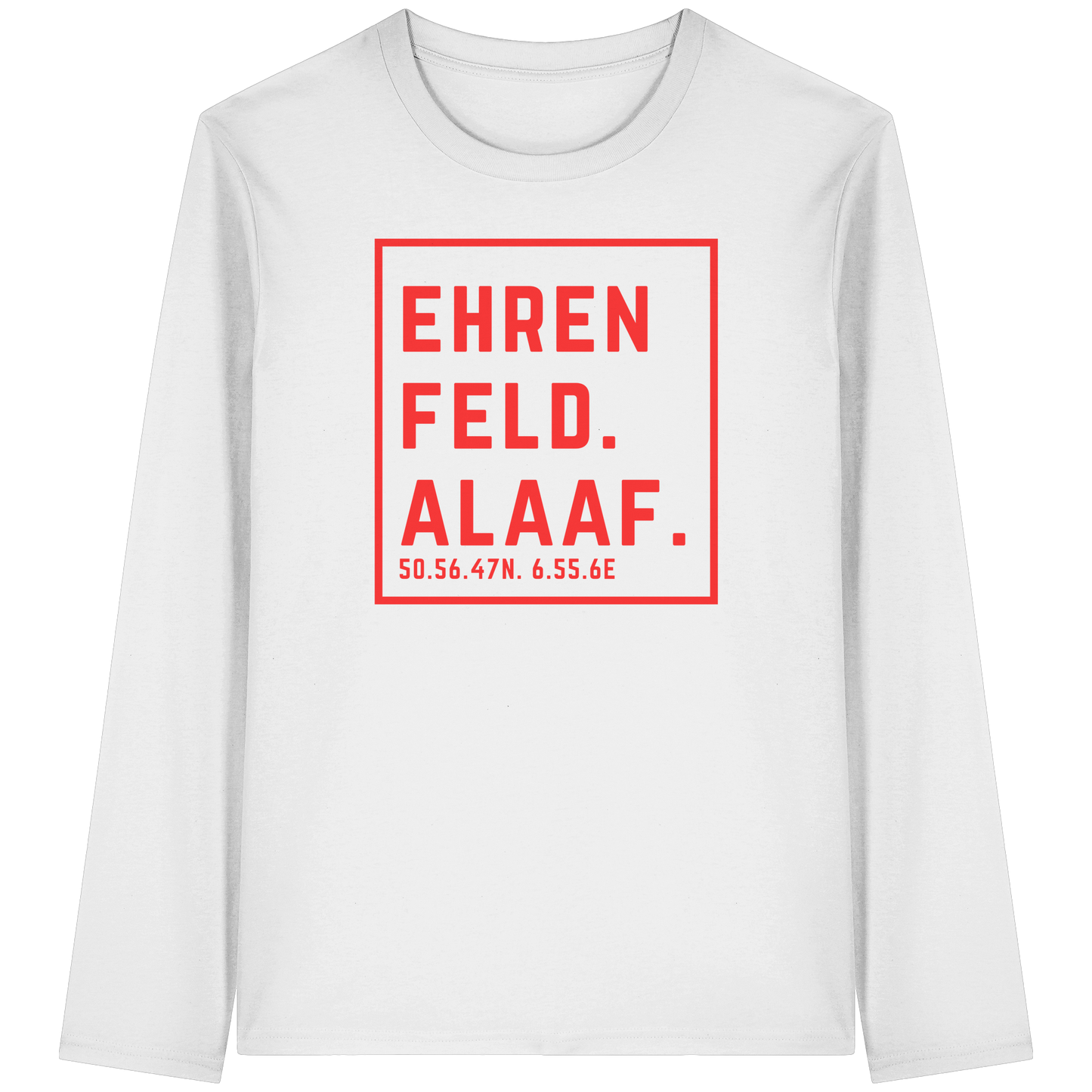 Ehrenfeld Alaaf Druck  - Organic Longsleeve T-Shirt