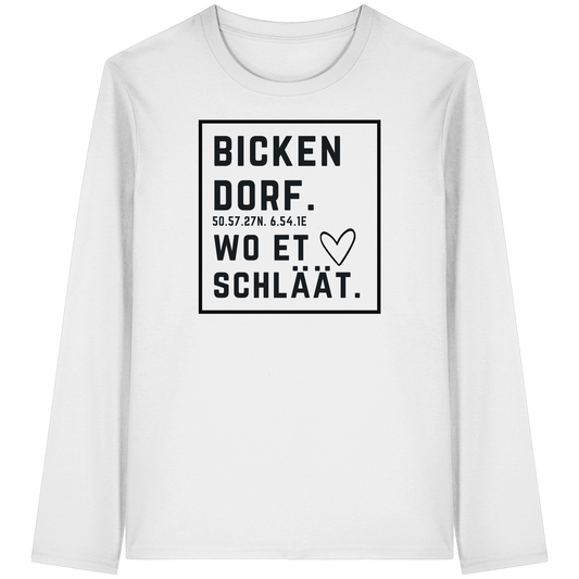 Bickendorf Hätz Druck - Organic Longsleeve T-Shirt