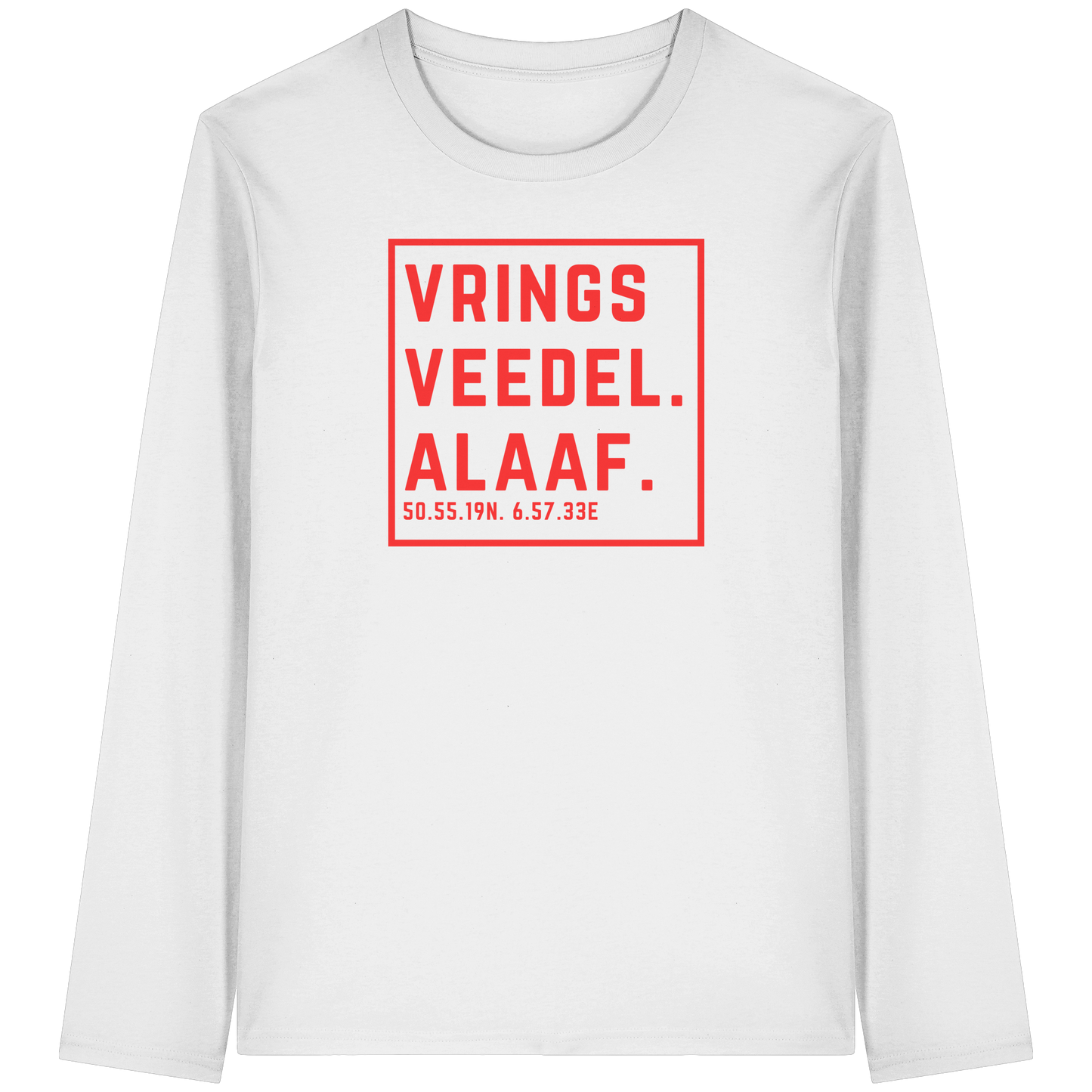 Vringsveedel Alaaf Druck - Organic Longsleeve T-Shirt