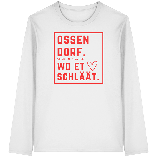 Ossendorf Hätz Druck - Organic Longsleeve T-Shirt