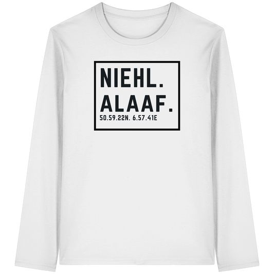Niehl Alaaf Druck - Organic Longsleeve T-Shirt