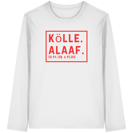 Kölle Alaaf Druck - Organic Longsleeve T-Shirt