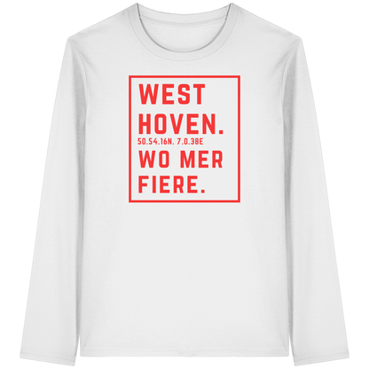 Westhoven Fiere Druck - Organic Longsleeve T-Shirt