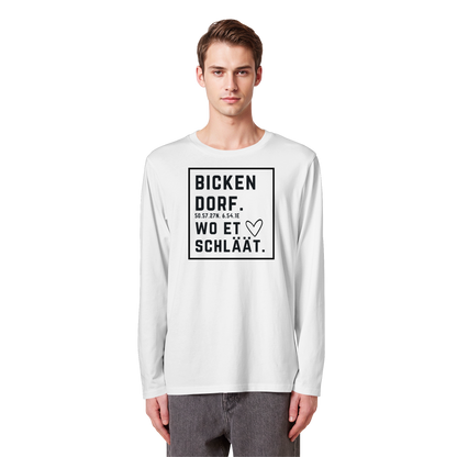 Bickendorf Hätz Druck - Organic Longsleeve T-Shirt