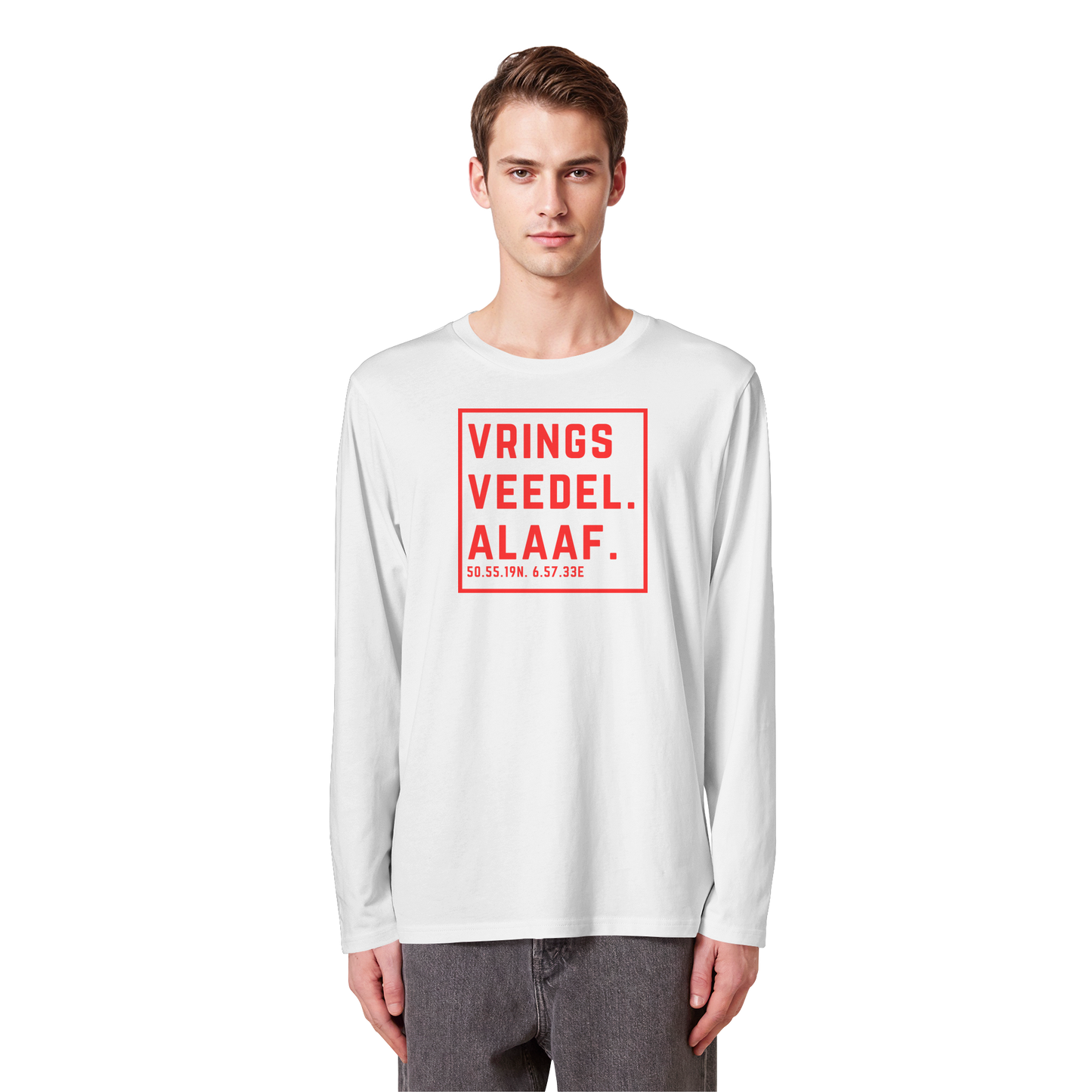 Vringsveedel Alaaf Druck - Organic Longsleeve T-Shirt