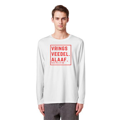 Vringsveedel Alaaf Druck - Organic Longsleeve T-Shirt