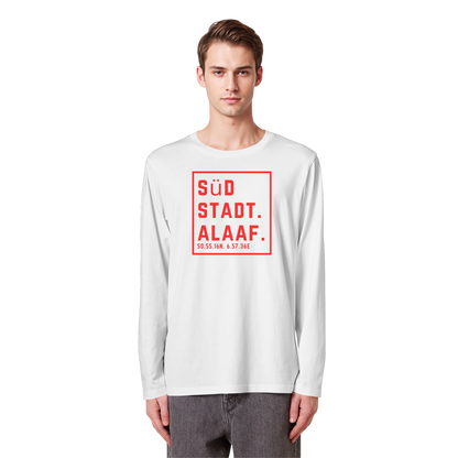 Südstadt Alaaf Druck - Organic Longsleeve T-Shirt