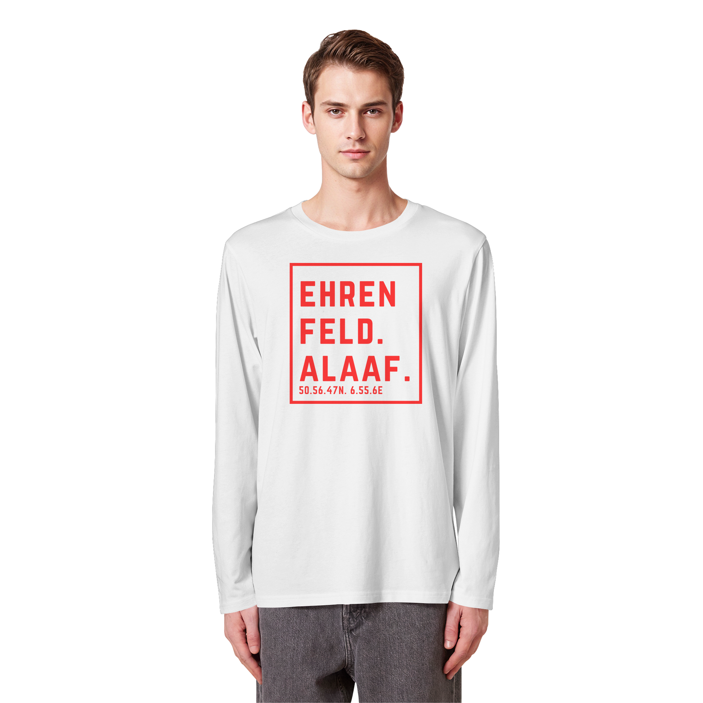 Ehrenfeld Alaaf Druck  - Organic Longsleeve T-Shirt