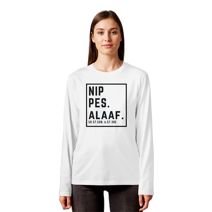 Nippes Alaaf Druck - Organic Longsleeve T-Shirt