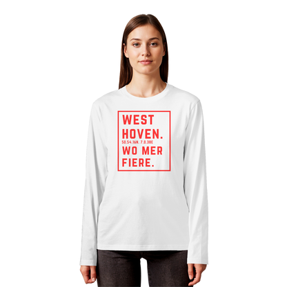Westhoven Fiere Druck - Organic Longsleeve T-Shirt