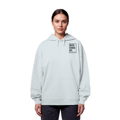 Bickendorf Koordinaten (kleiner Druck auf der Brust) - Organic Oversize Hoodie