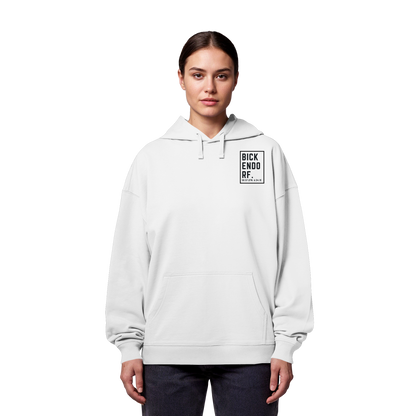 Bickendorf Koordinaten (kleiner Druck auf der Brust) - Organic Oversize Hoodie