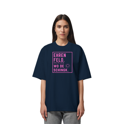 Wo de Sonn schingk - Ehrenfeld Druck   - Organic Oversize Shirt