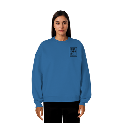 Bickendorf Koordinaten (kleiner Druck auf der Brust) - Organic Oversize Sweatshirt