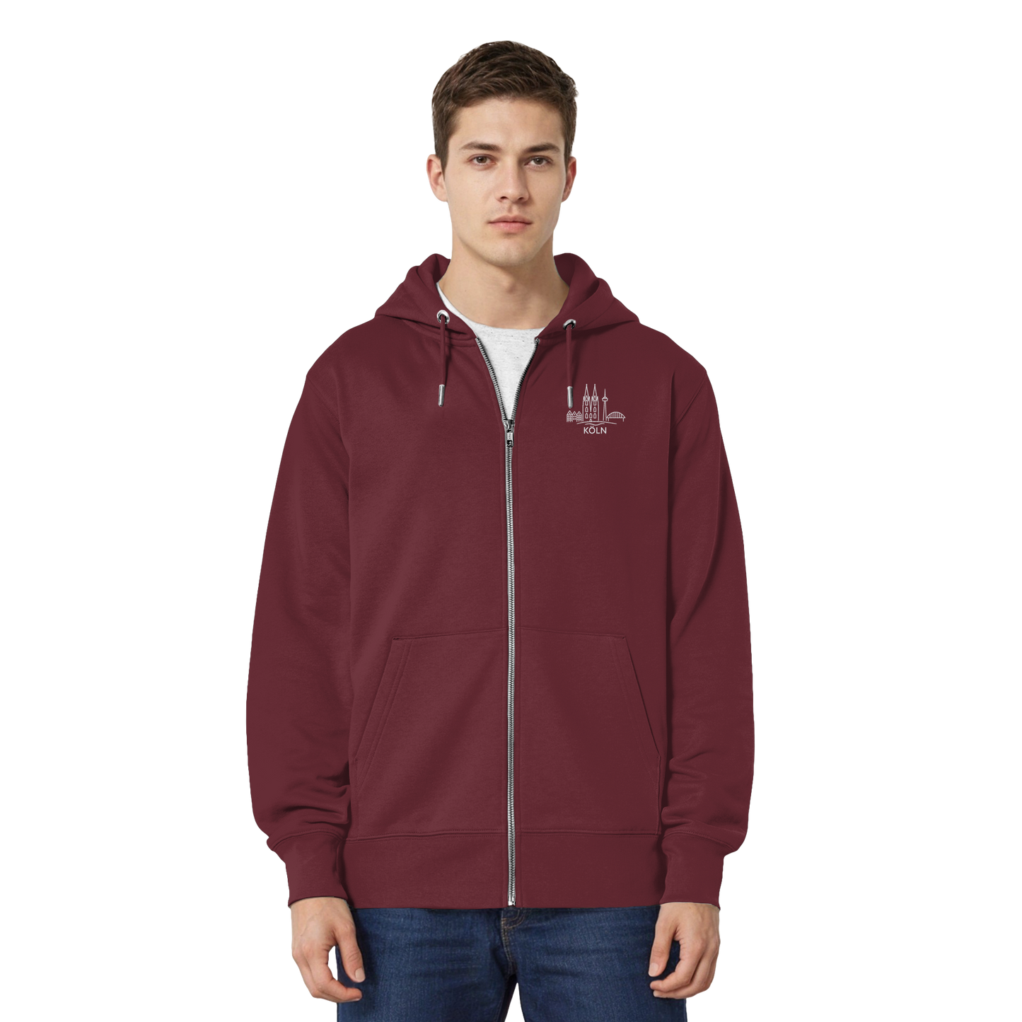Köln Skyline Stick - Organic Relaxed Zipper