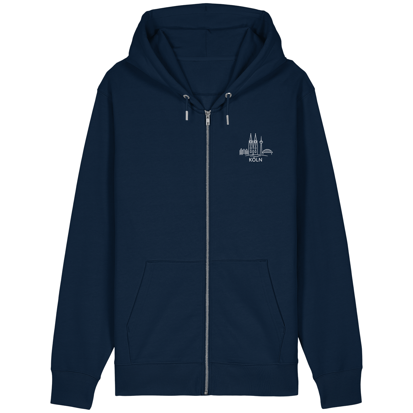 Köln Skyline Stick - Organic Relaxed Zipper